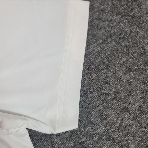 Johnnie-O Birdie Men Golf Polo Shirt Size M White Carousel Industrie Embroidered - Picture 5 of 14